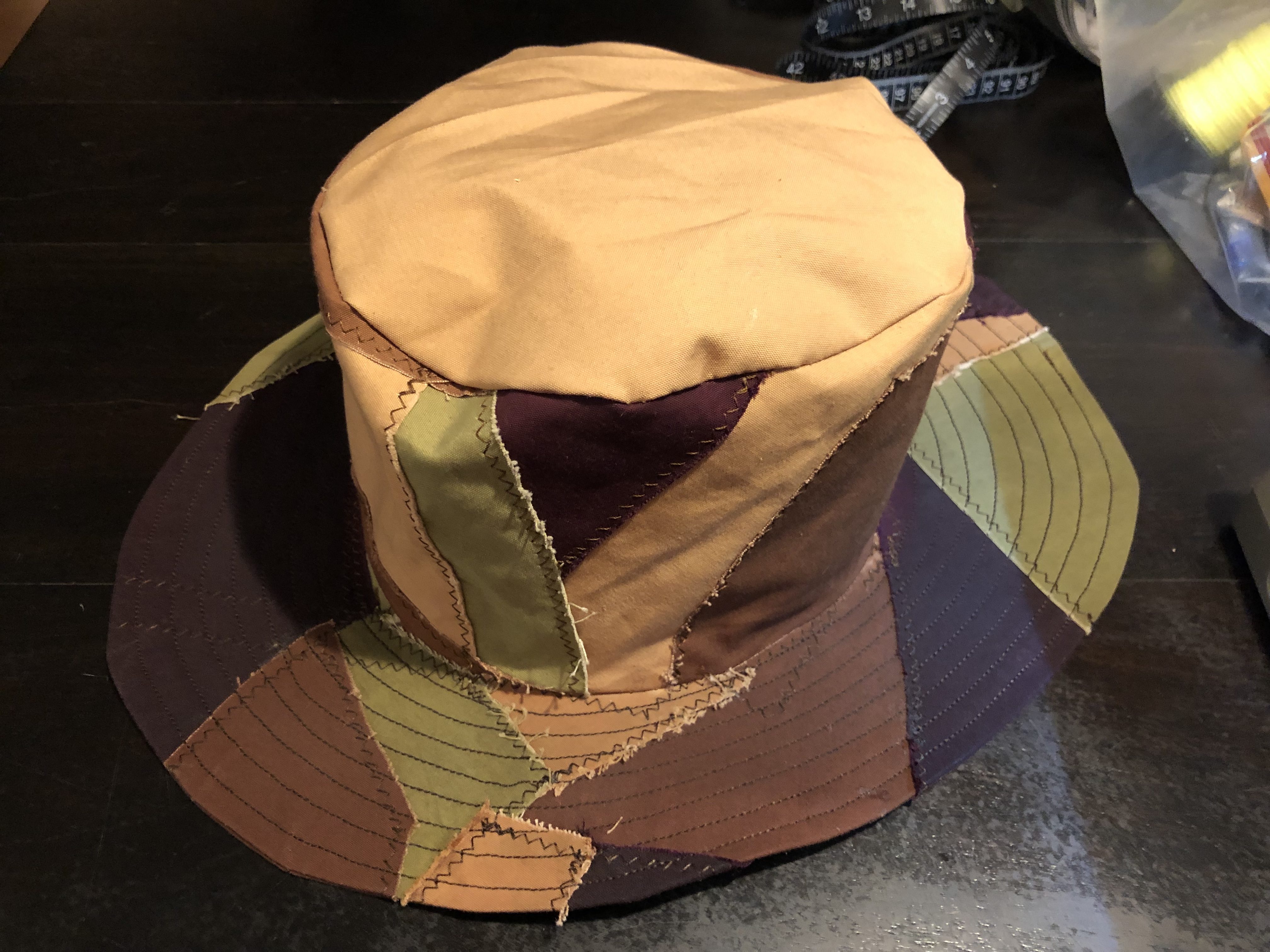 Brim done and waxed with microcrystallene wax