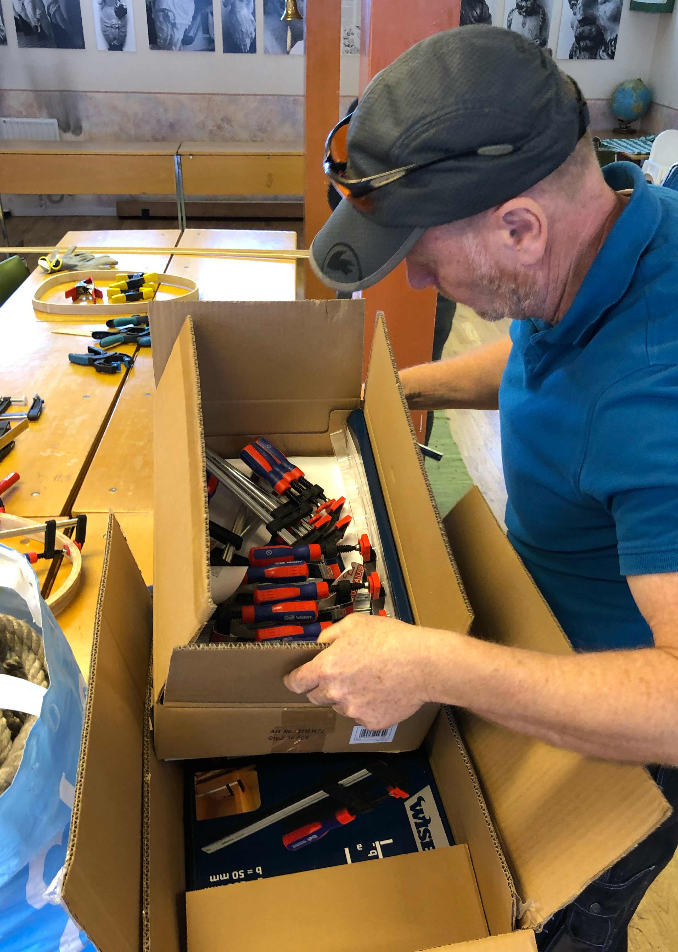 Ahh, the clamps...