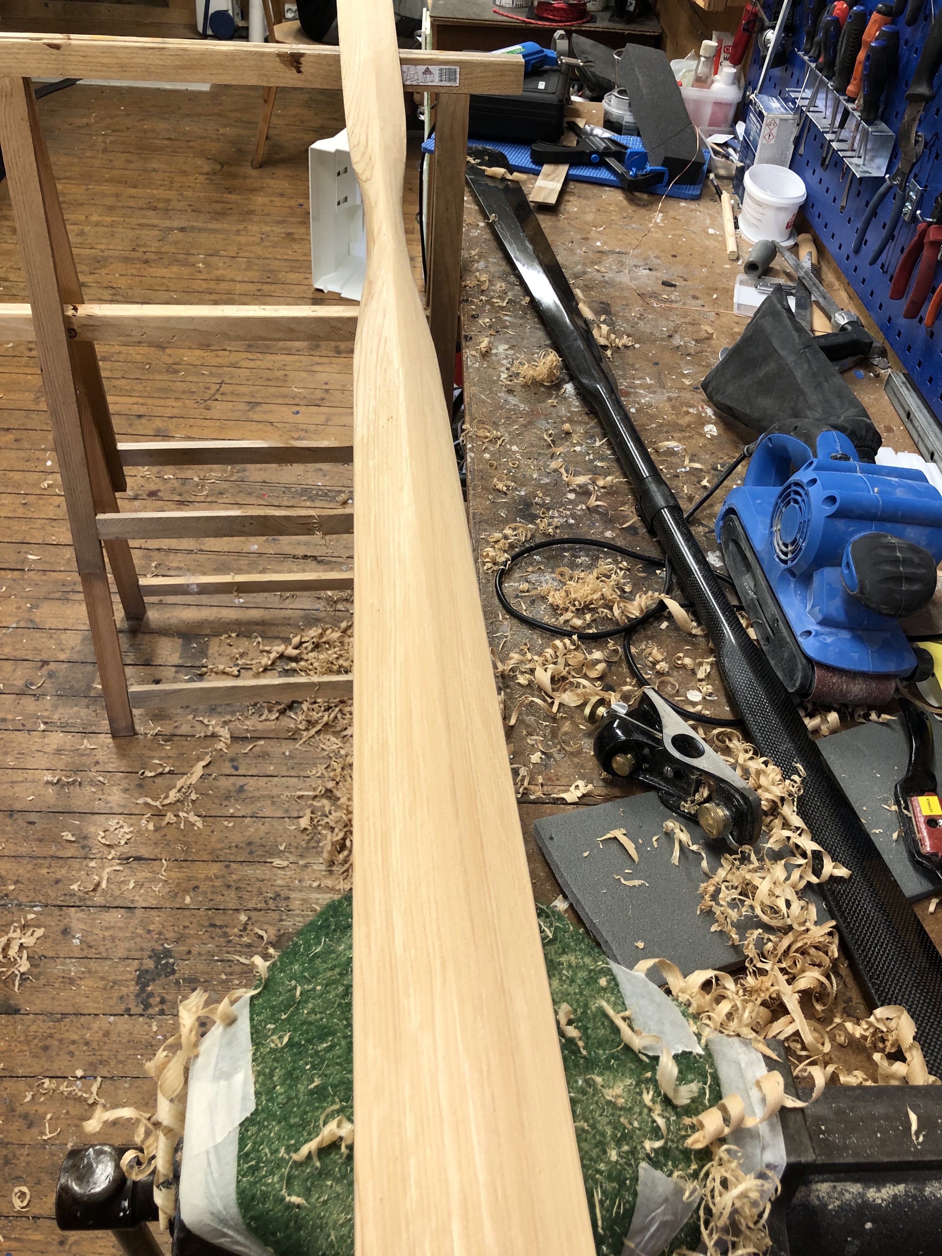 Another 200g less material