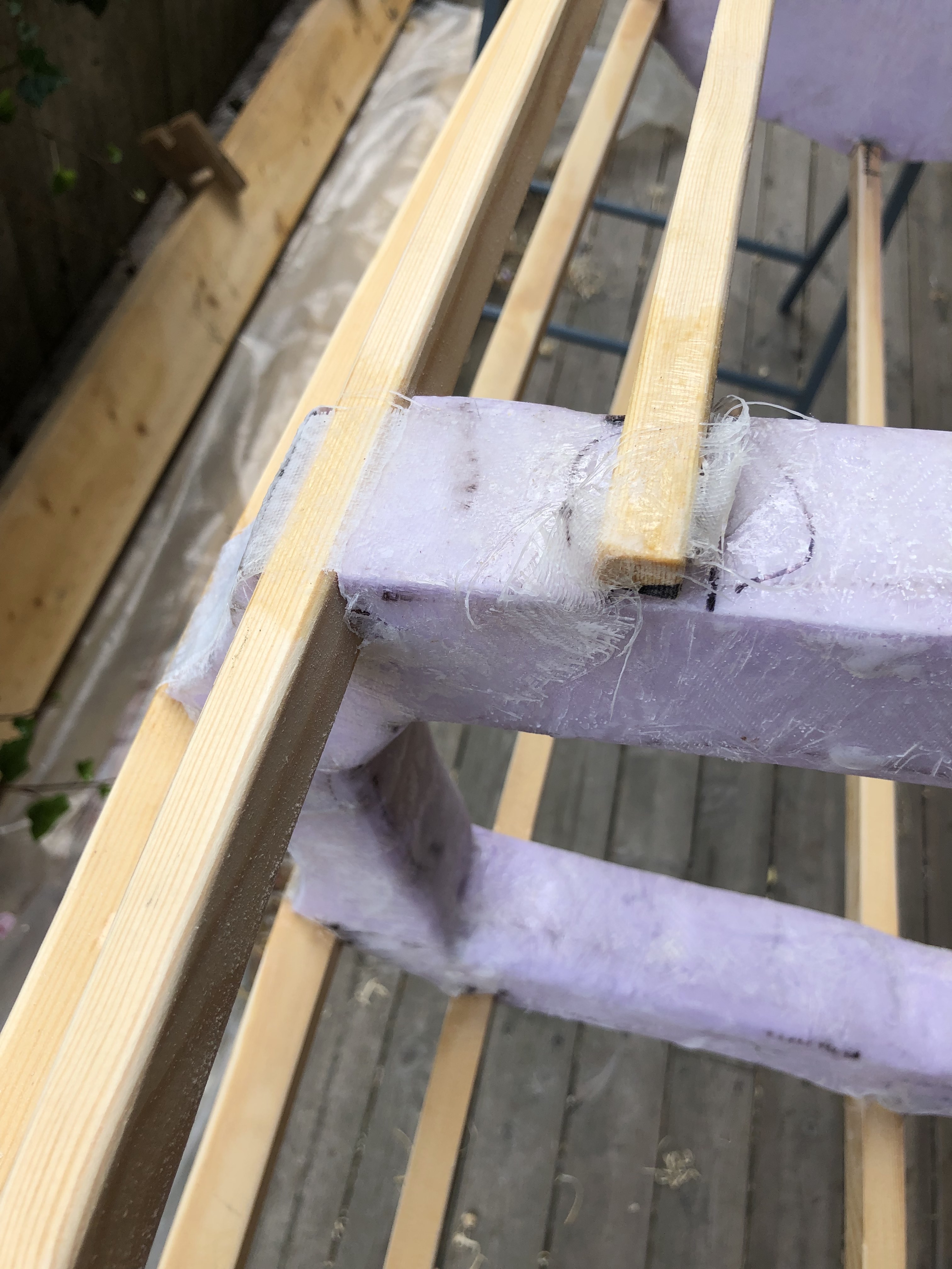 Piece of ugly finish but who's looking