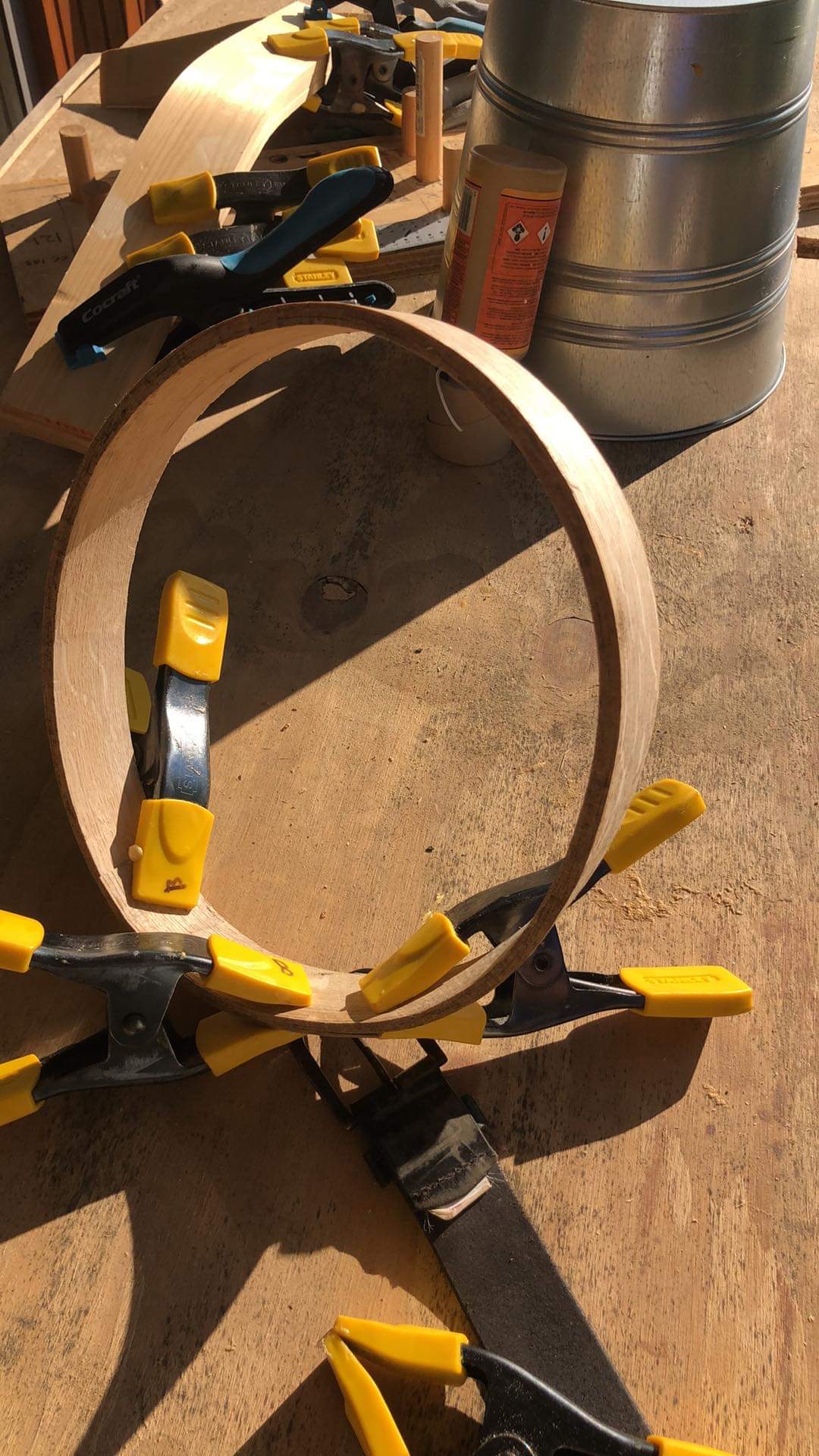 Making rims for hatches