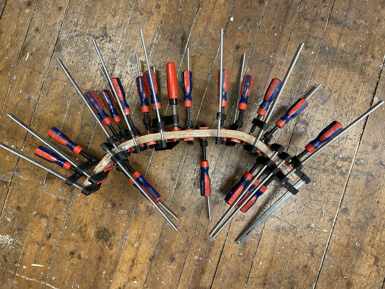 Clamps are your friends
