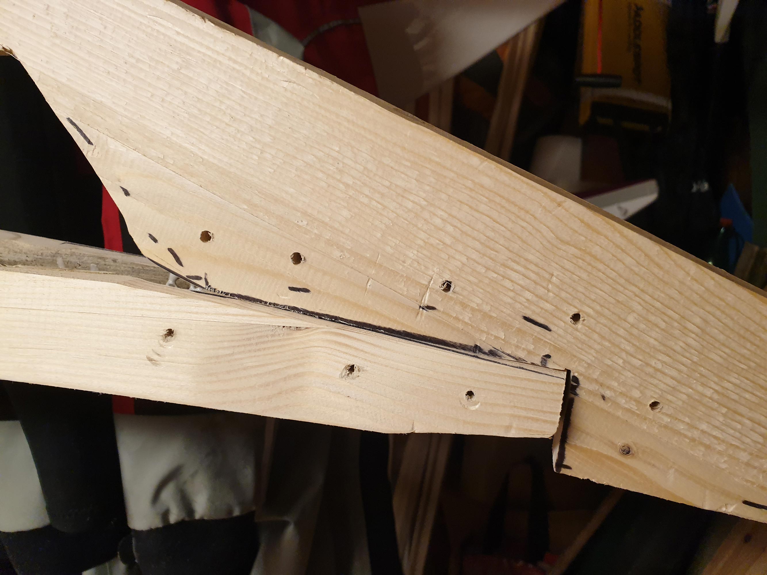 Holes for the string