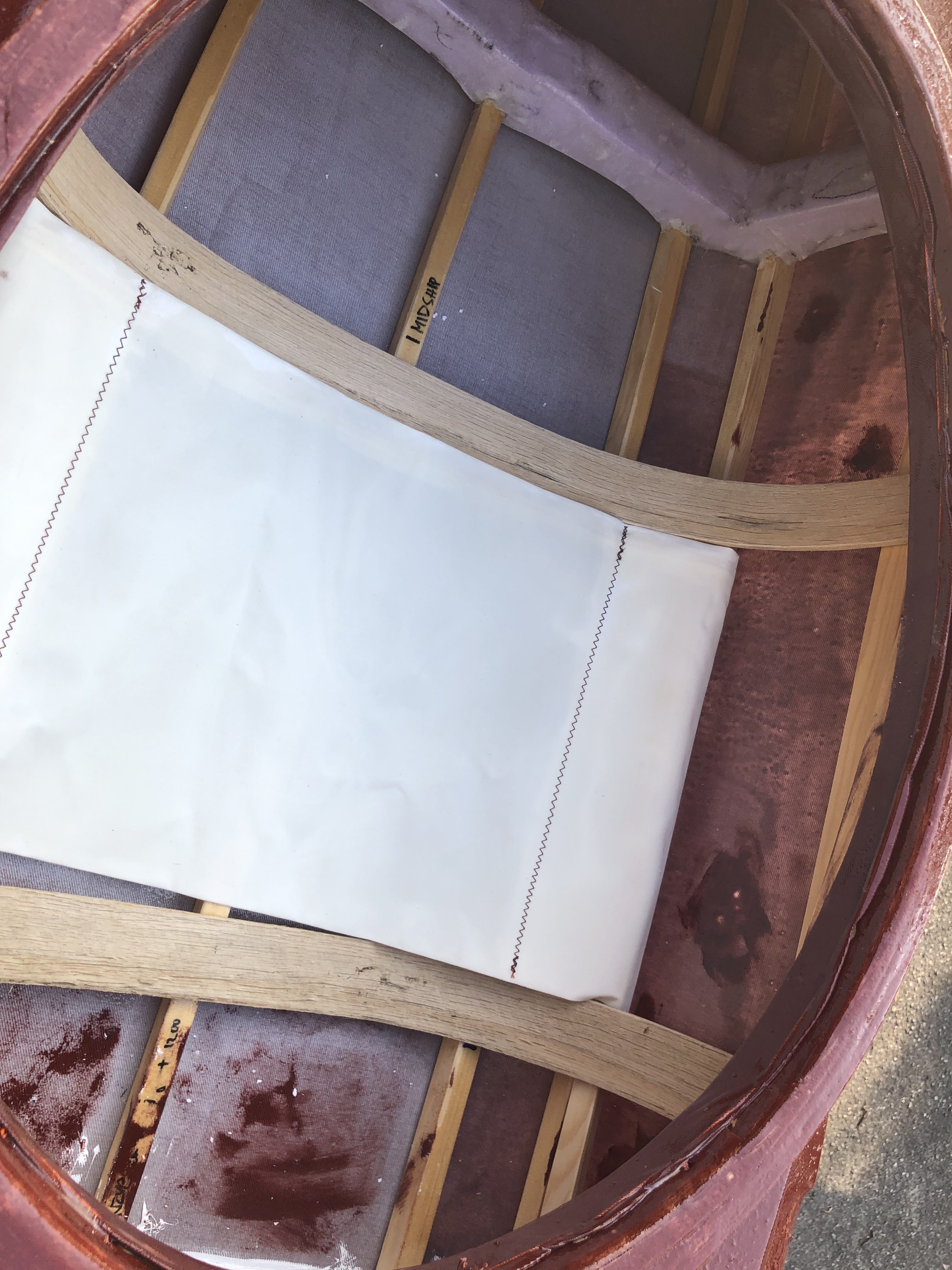 ...and we soon have a cozy waxed seat