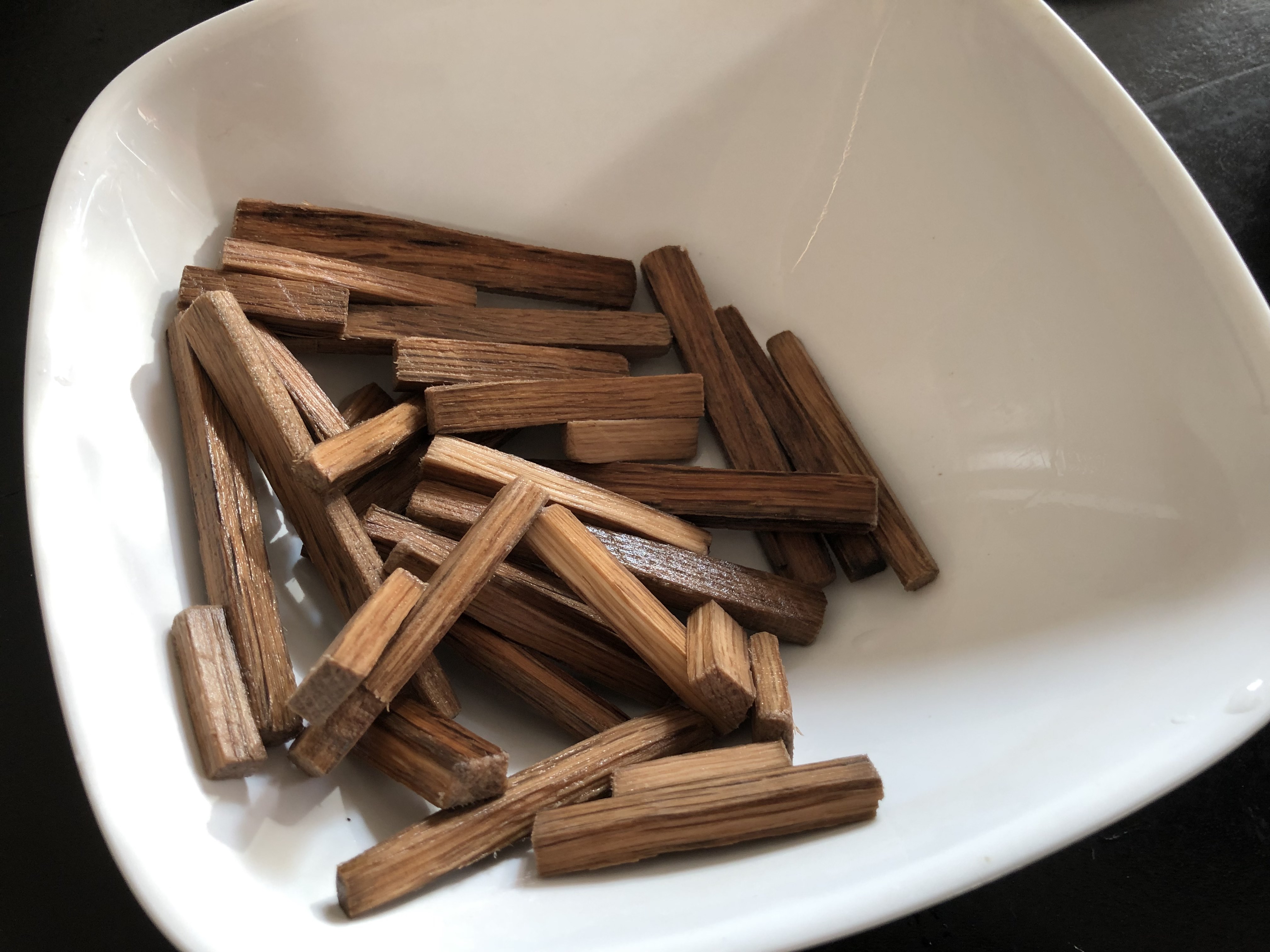 Soaked sticks