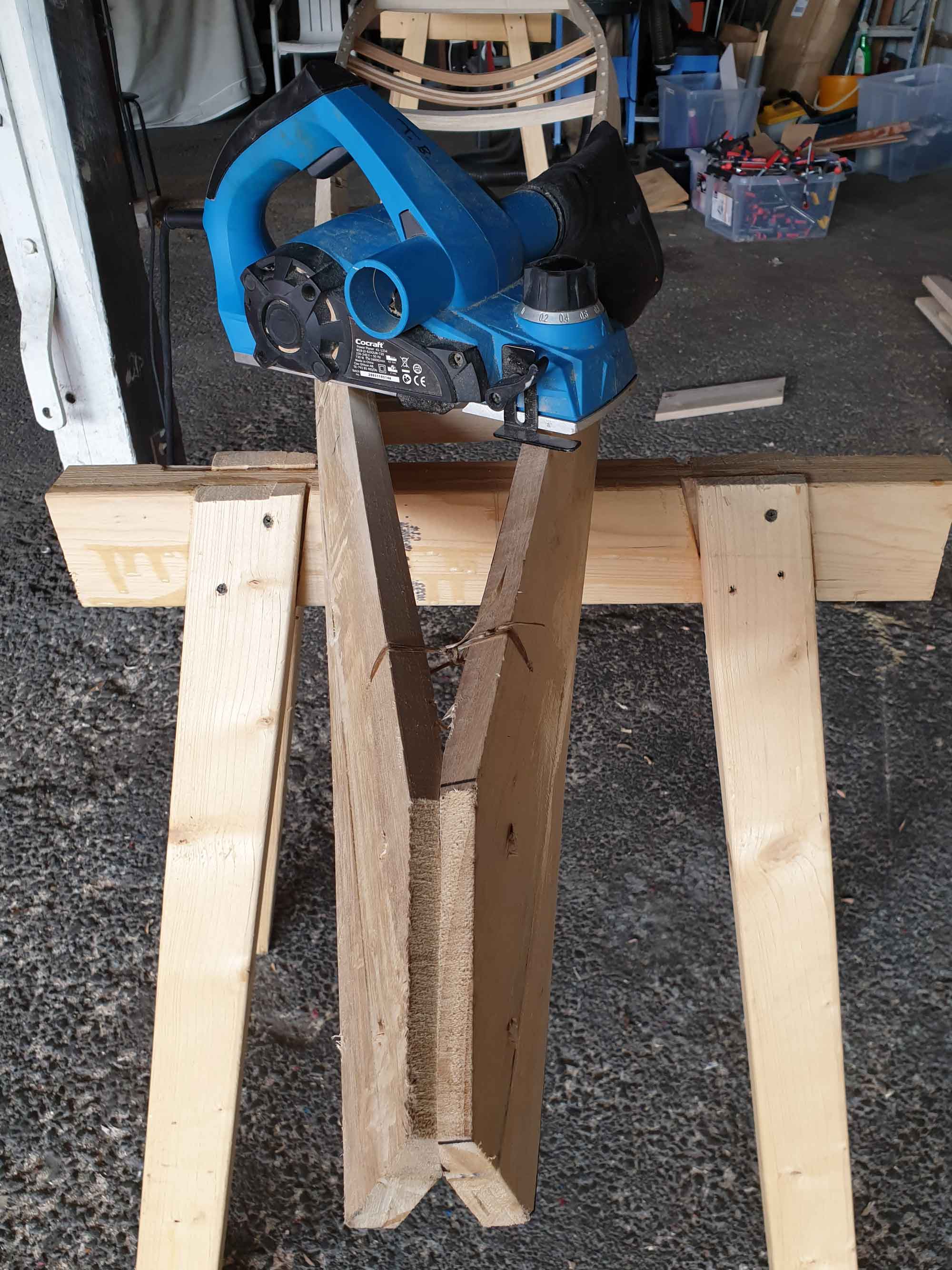 Planing the ends