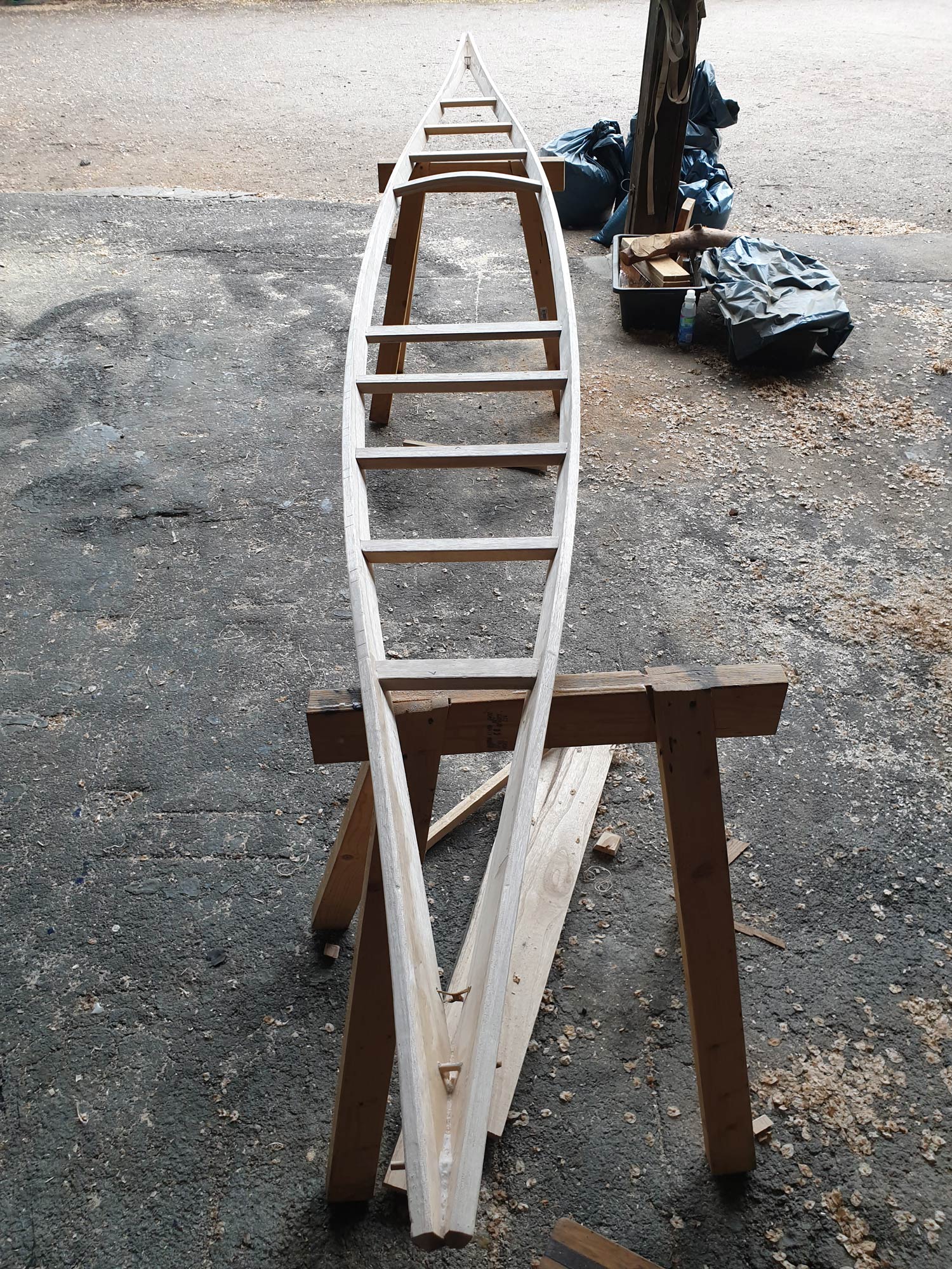 Fancy ladder completed