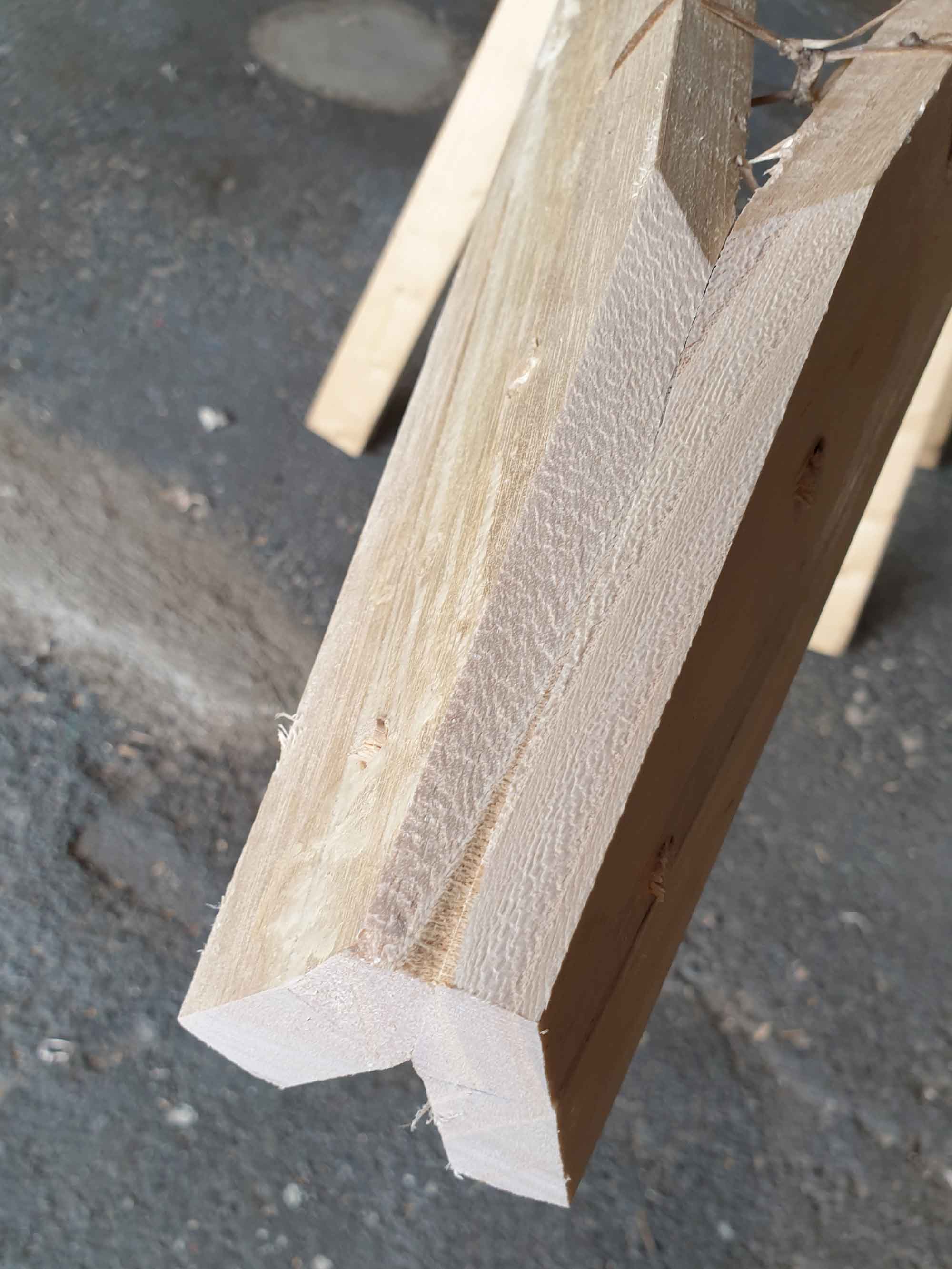 Flat surface for stem attachment