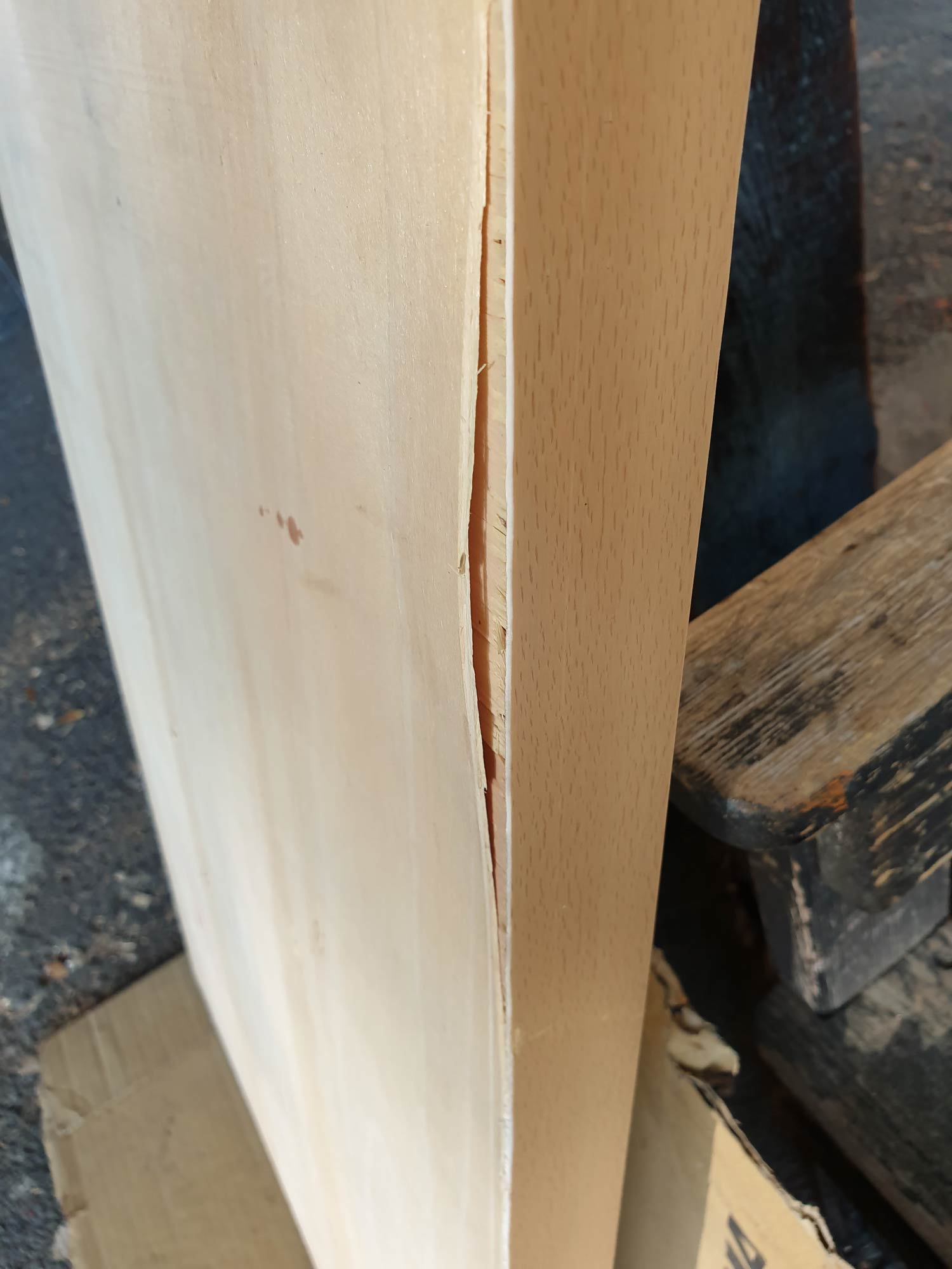 Does the table really have to be cracked open?
