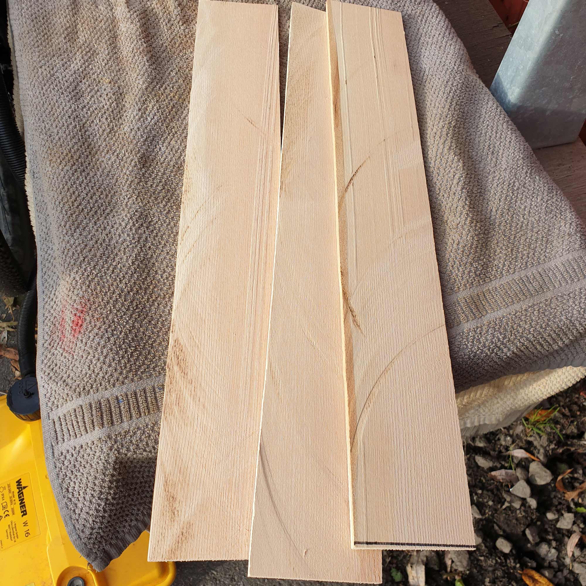 My new Ash Masik to be laminated