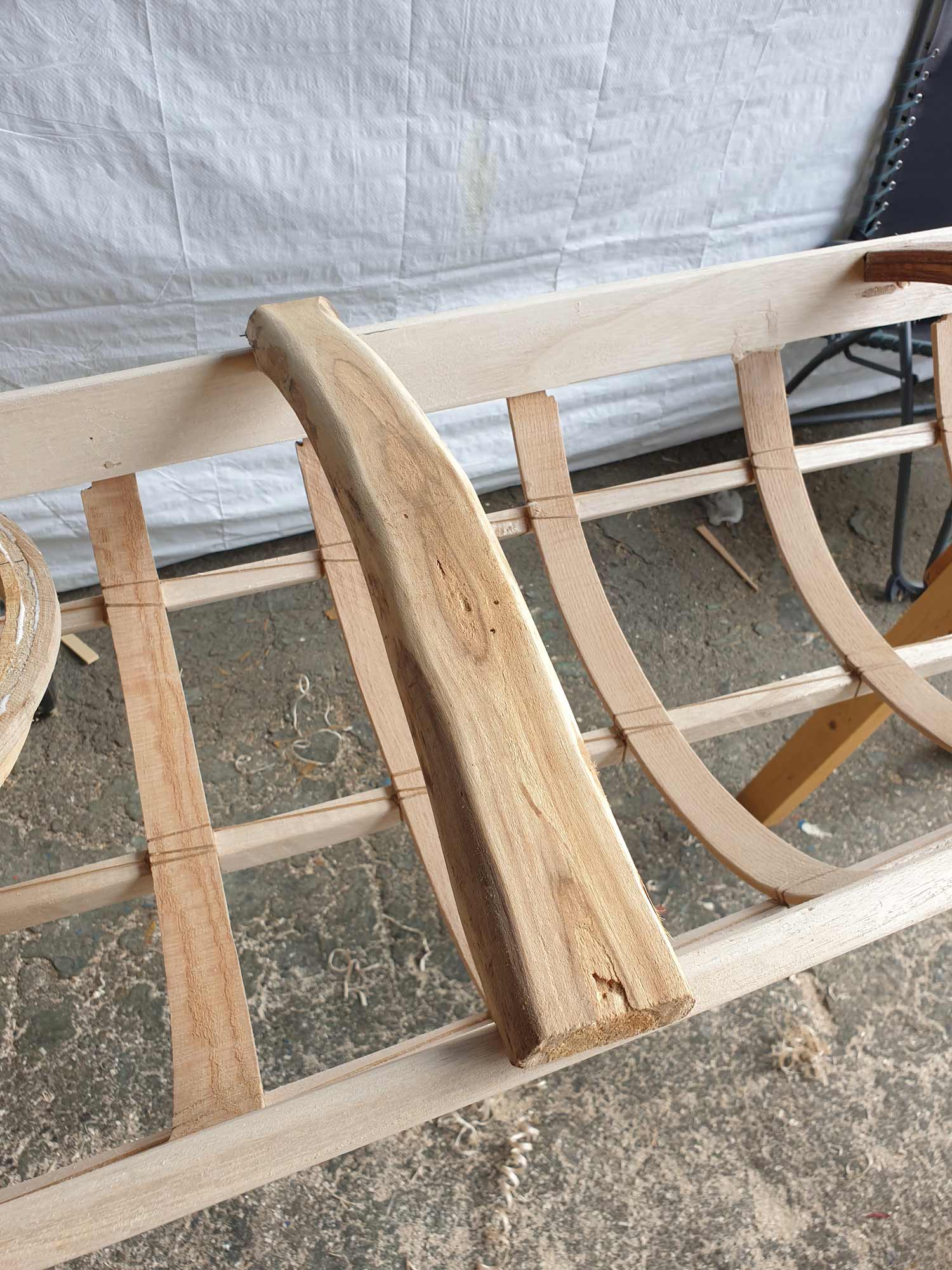 The Masik from Åland. Unfortunately it cracked when I hammered dowels through it.