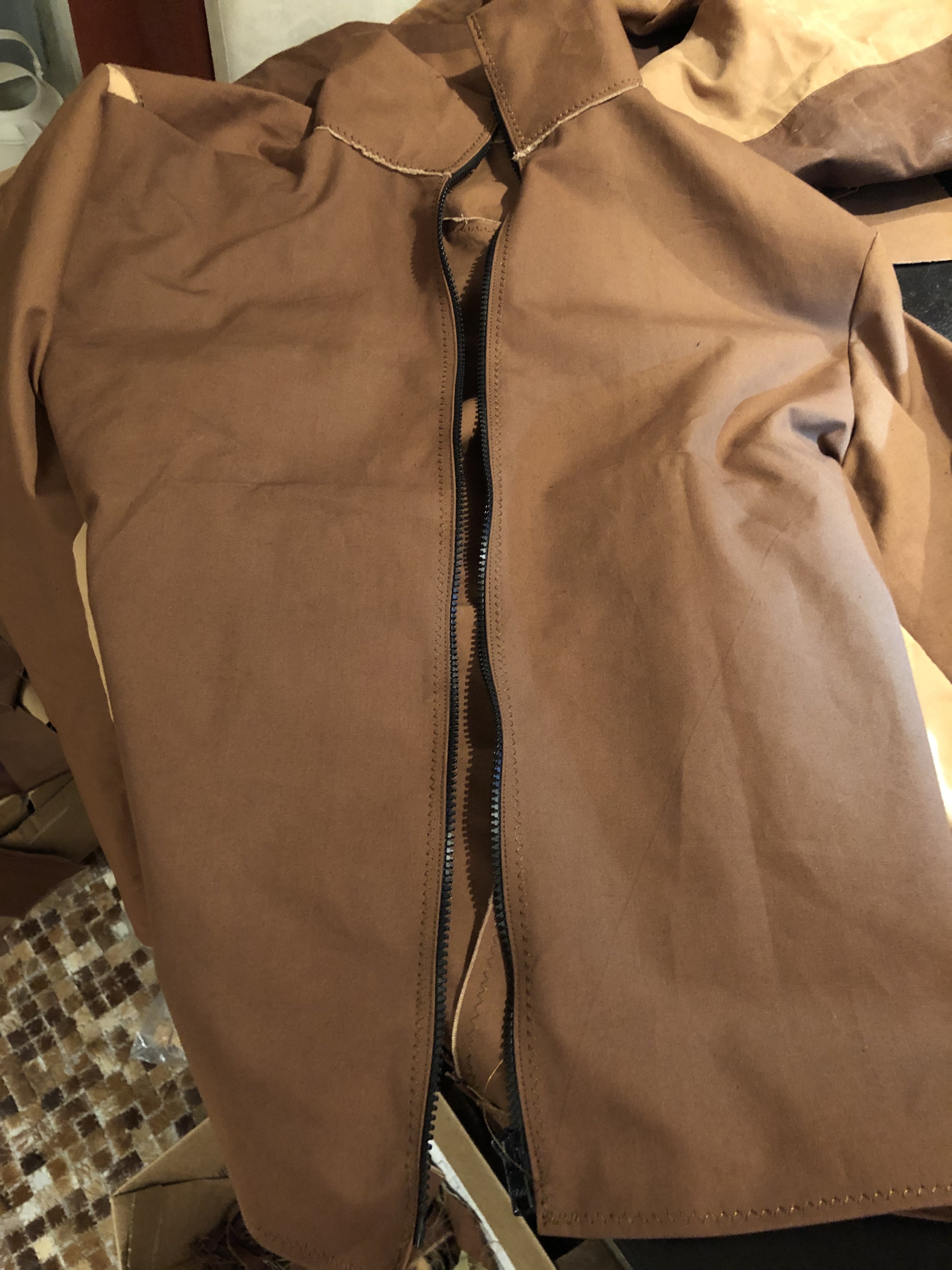 Zipper done