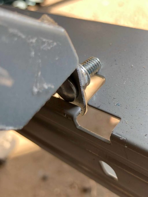 metabo table saw strut won't fit