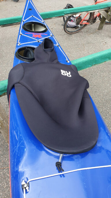 RUGD Tuilik on a Romany kayak